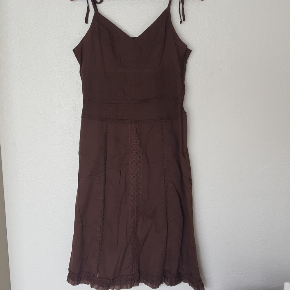 Old Navy Brown peasant dress